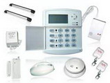 40 Defence Zones LCD Display Voiced Intelligent Burglar Alarm System (Wireless&Wired)